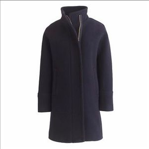 JCrew Stadium Cloth Cocoon Coat